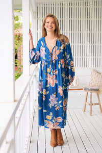 Penny Midi Dress ~ Georgia Print