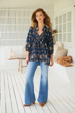 Boheme Blouse Adeline print