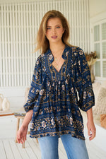 Boheme Blouse Adeline print