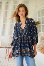 Boheme Blouse Adeline print