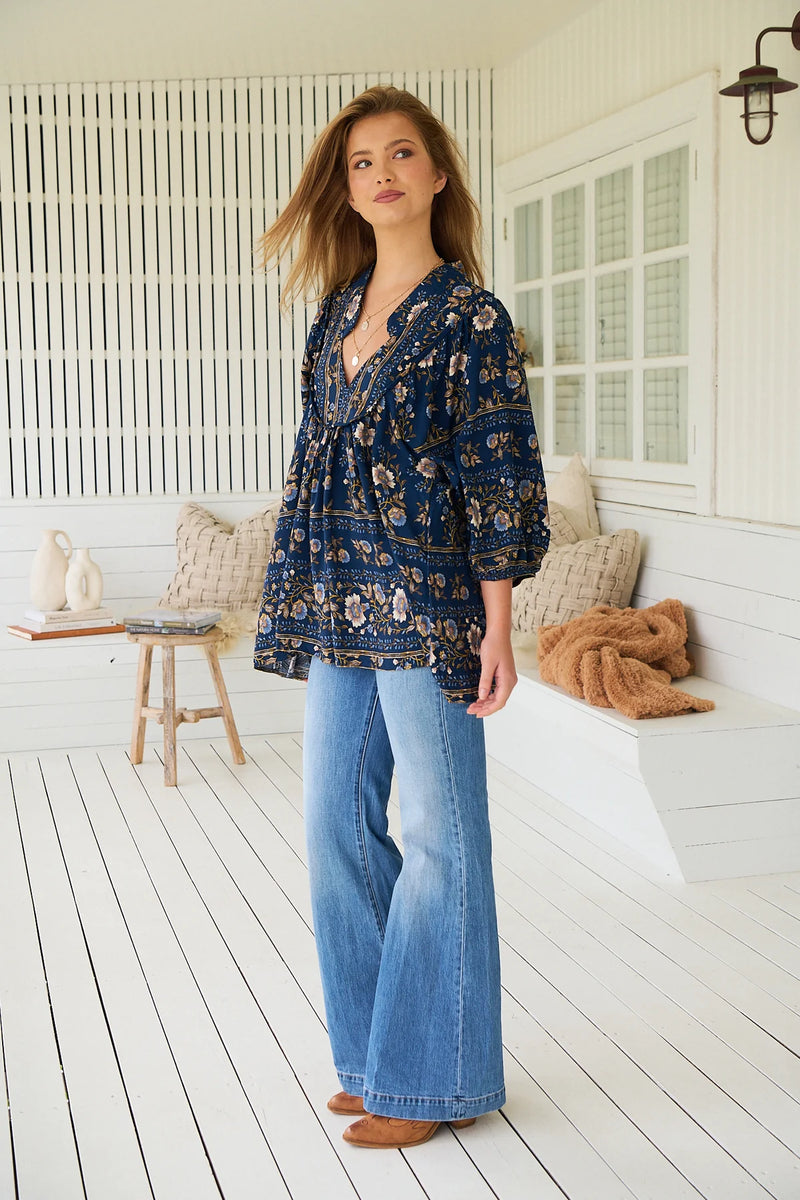 Boheme Blouse Adeline print