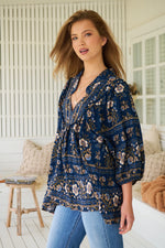 Boheme Blouse Adeline print