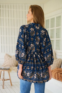 Boheme Blouse ~ Adeline print