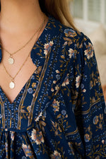 Boheme Blouse Adeline print