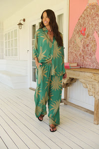 Stevie Shirt ~ Island Luxe Print