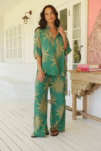 Stevie Shirt ~ Island Luxe Print