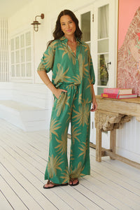 Cici Lace Pants ~ Island Luxe print