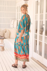 Raya Kaftan Maxi Dress ~ Melody print