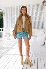 Revival Chunky Corduroy Jacket - Toffee