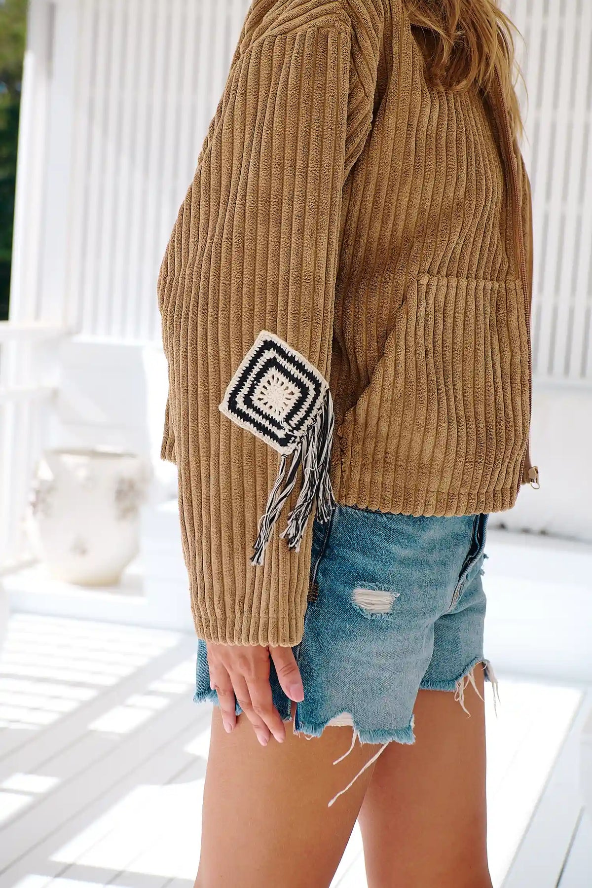 Revival Chunky Corduroy Jacket - Toffee