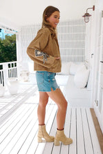 Revival Chunky Corduroy Jacket - Toffee
