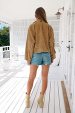Revival Chunky Corduroy Jacket - Toffee