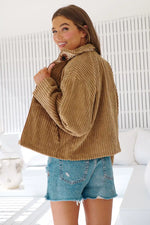 Revival Chunky Corduroy Jacket - Toffee