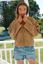 Revival Chunky Corduroy Jacket - Toffee