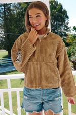 Revival Chunky Corduroy Jacket - Toffee
