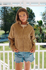Revival Chunky Corduroy Jacket - Toffee