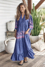 Jazmin Maxi Dress Celestial print