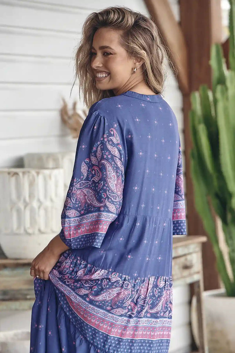 Jazmin Maxi Dress Celestial print