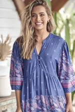Jazmin Maxi Dress Celestial print