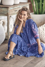 Jazmin Maxi Dress Celestial print