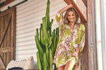 Aimee Mini Dress Mistletoe print