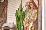 Aimee Mini Dress Mistletoe print
