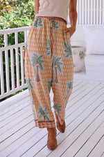 Cici Pants Sahara Sunset print