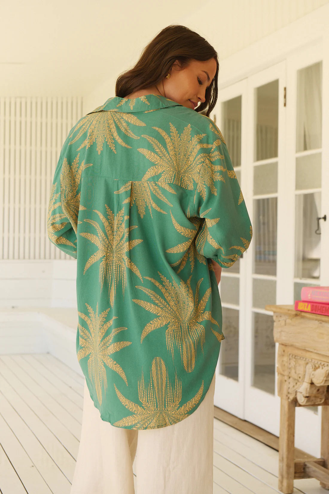 Stevie Shirt ~ Island Luxe Print
