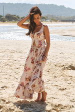 Marielle Maxi Skirt Love Story print
