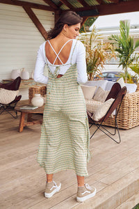 Laylunah Midi Slip Dress Addi Print Kenzie Tenzie