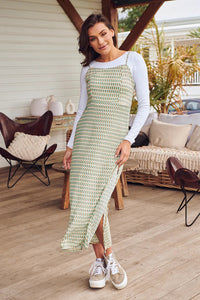 Laylunah Midi Slip Dress Addi Print Kenzie Tenzie