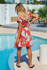 Lizzie Mini Dress St Tropez Print Kenzie Tenzie