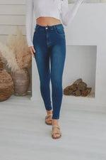 Maggie Booty Lift Jeans - Dark Winter Blue Kenzie Tenzie