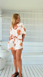 Cyra Blouse Marcel print