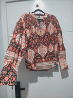 Marfa Top Aisha Print Kenzie Tenzie