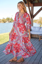 Mariana Maxi Dress Rosalee Print Kenzie Tenzie