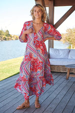 Mariana Maxi Dress Rosalee Print Kenzie Tenzie