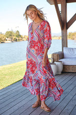 Mariana Maxi Dress Rosalee Print Kenzie Tenzie