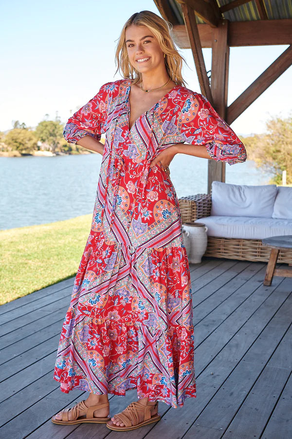 Mariana Maxi Dress Rosalee Print Kenzie Tenzie