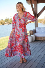 Mariana Maxi Dress Rosalee Print Kenzie Tenzie