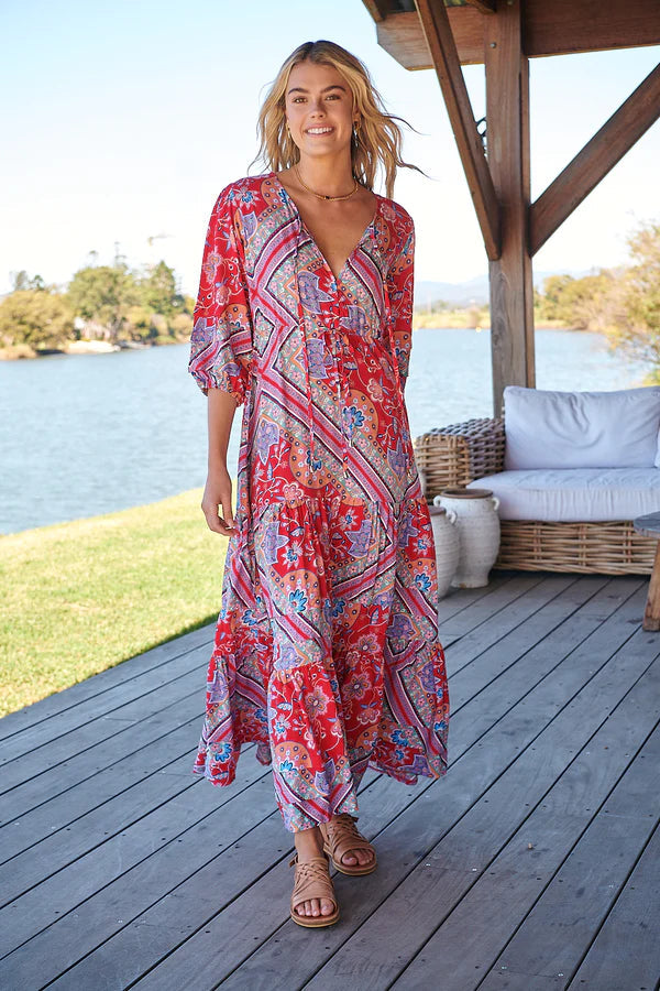 Mariana Maxi Dress Rosalee Print Kenzie Tenzie