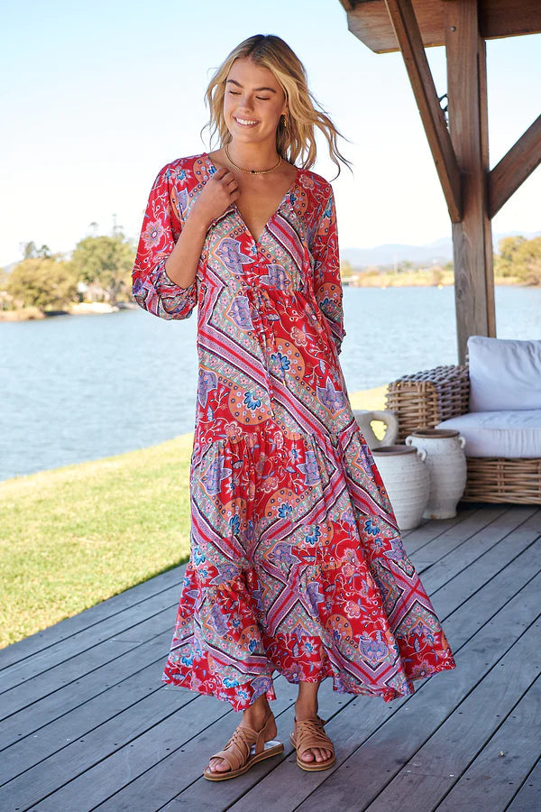 Mariana Maxi Dress Rosalee Print Kenzie Tenzie