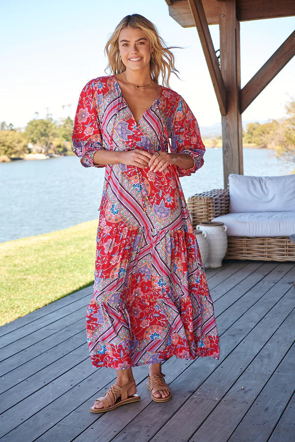 Mariana Maxi Dress Rosalee Print Kenzie Tenzie