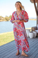 Mariana Maxi Dress Rosalee Print Kenzie Tenzie