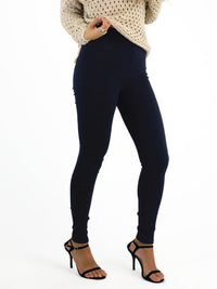 Mia Jegging High Waisted in Plain - Black Kenzie Tenzie