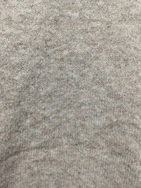 Tilly Blanket Stitch Knit Jumper mocha – flat lay close-up of mocha beige knit fabric