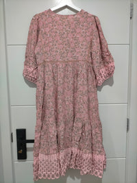 Monday Midi Dress Rosabella Print Kenzie Tenzie
