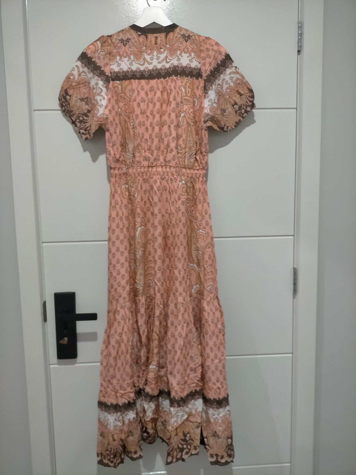 Opie Maxi Dress Coral Bells Print Kenzie Tenzie