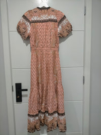 Opie Maxi Dress Coral Bells Print Kenzie Tenzie