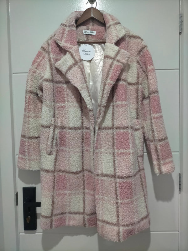 Parisian Dream Check Coat Kenzie Tenzie